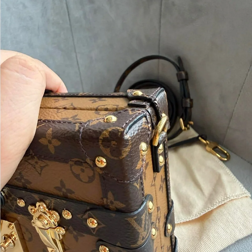 Louis Vuitton Monogram Canvas Trunk Bag AUTHENTIC - Picture 15 of 16